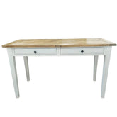 Lavasa Desk Table 140cm 2 Drawers Solid Mango Wood Modern Farmhouse Furniture